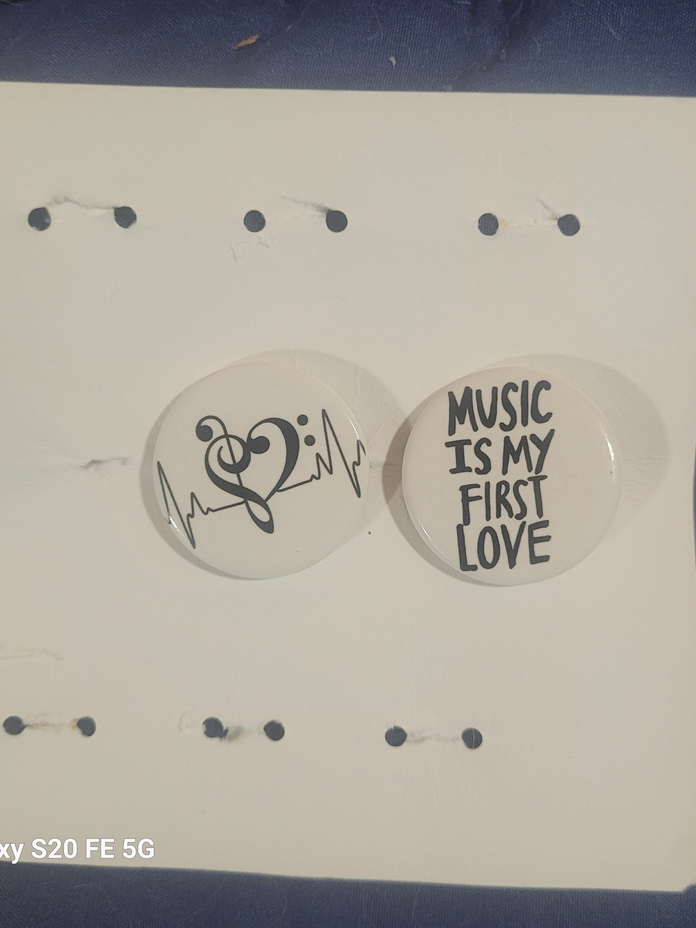 Music Themed Pin Set